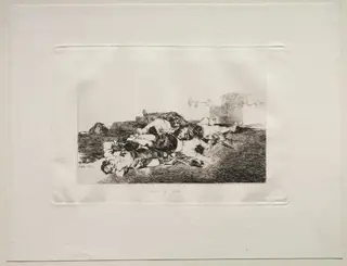 The Horrors of War:  Even Worse, by Francisco de Goya, 1810