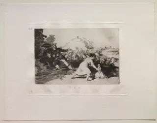 The Horrors of War:  I Saw It, by Francisco de Goya