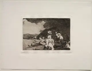 The Horrors of War:  It Serves You Right, by Francisco de Goya, 1815