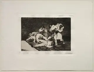 The Horrors of War:  It Will  Be the Same, by Francisco de Goya, 1815