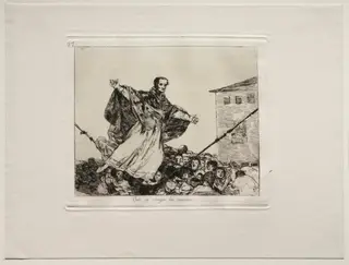 The Horrors of War:  May the Cord Break, by Francisco de Goya, 1815