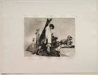 The Horrors of War:  Not ( In This Case) Either, by Francisco de Goya