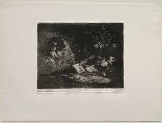 The Horrors of War:  Nothing. The Event Will Tell, by Francisco de Goya