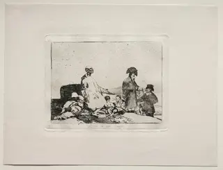 The Horrors of War:  Perhaps They are of Another Breed, by Francisco de Goya