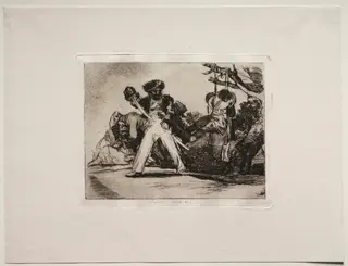 The Horrors of War:  That's Tough!, by Francisco de Goya, 1815