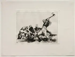 The Horrors of War:  The Same, by Francisco de Goya, 1815