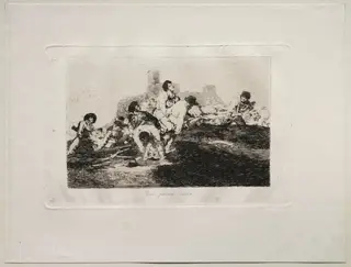 The Horrors of War:  They Can Still Be of Use, by Francisco de Goya, 1815