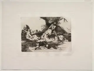 The Horrors of War:  They Make Use of Them, by Francisco de Goya, 1815