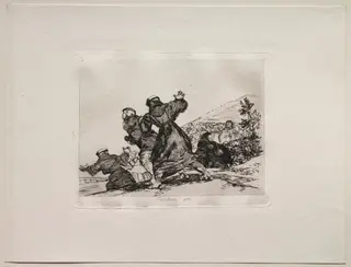 The Horrors of War:  This Too, by Francisco de Goya