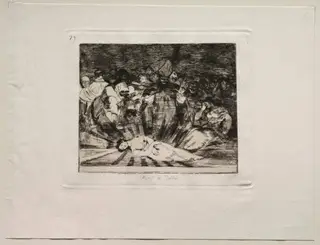 The Horrors of War:  Truth Has Died, by Francisco de Goya, 1815