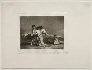 The Horrors of War:  Unhappy Mother, by Francisco de Goya, 1815