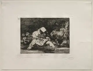 The Horrors of War:  What Madness!, by Francisco de Goya, 1815