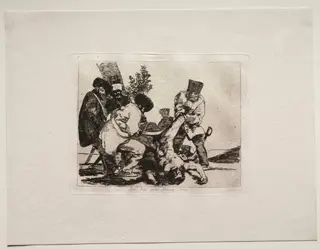 The Horrors of War:  What More Can Be Done?, by Francisco de Goya, 1815