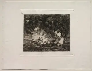 The Horrors of War:  Will She Rise Again?, by Francisco de Goya, 1815