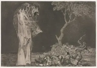 The Proverbs: Folly of Fear, by Francisco de Goya
