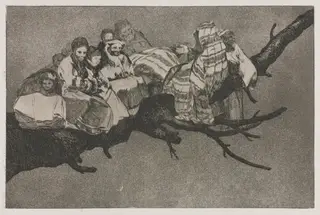 The Proverbs:  Ridiculous Folly, by Francisco de Goya