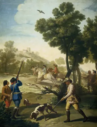 The Quail Shoot, by Francisco de Goya