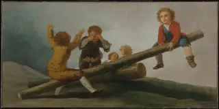 The Seesaw (1791), by Francisco de Goya, 1796