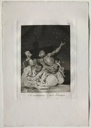 When Day Breaks We Will Be Off, Plate 71