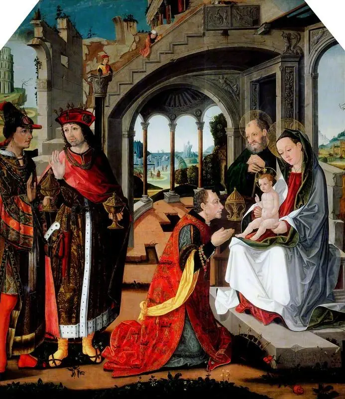The Adoration of the Magi, by Francisco de Osona