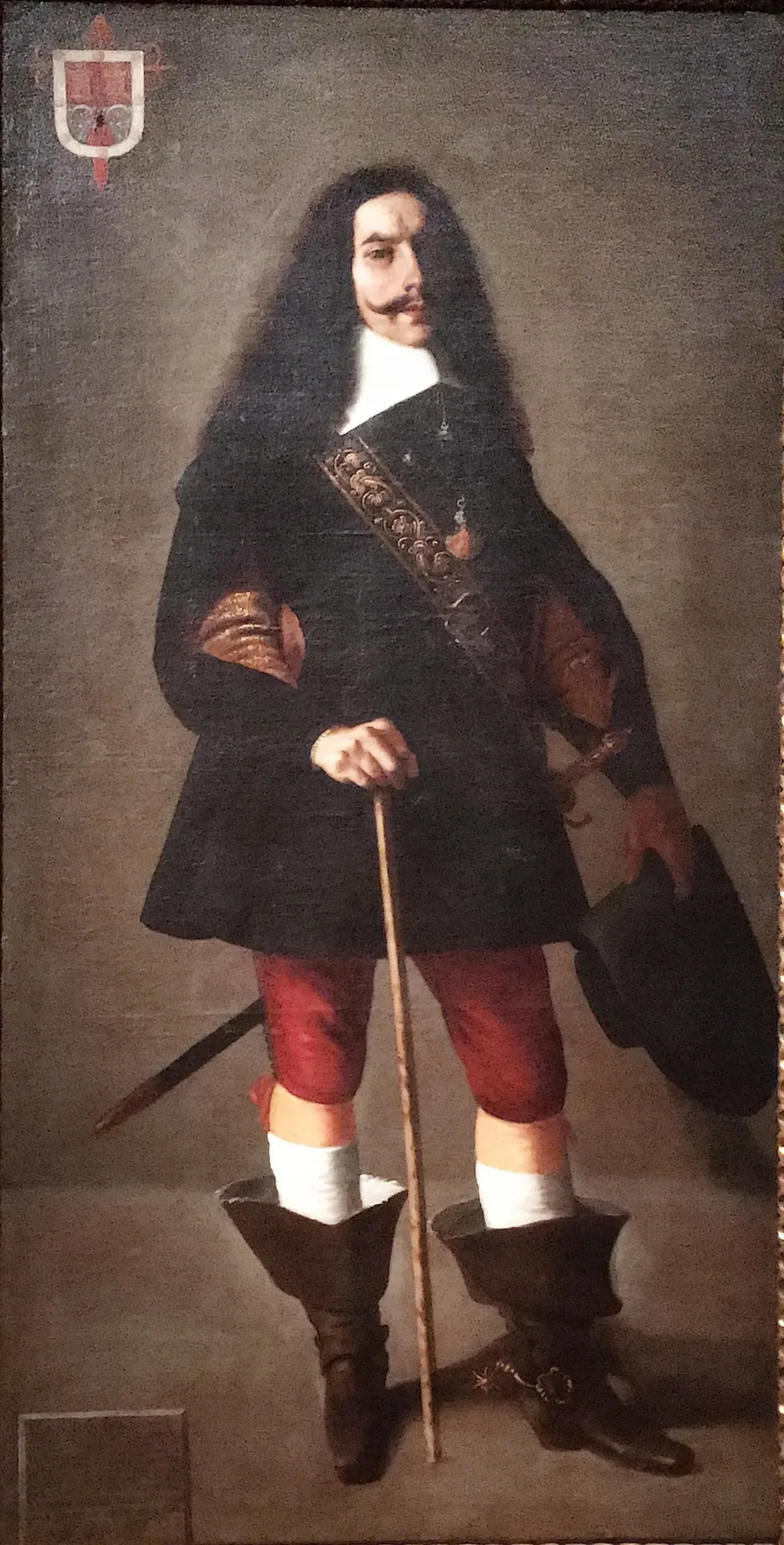 Don Juan Bazo de Moreda, by Francisco de Zurbarán, oil, 1655