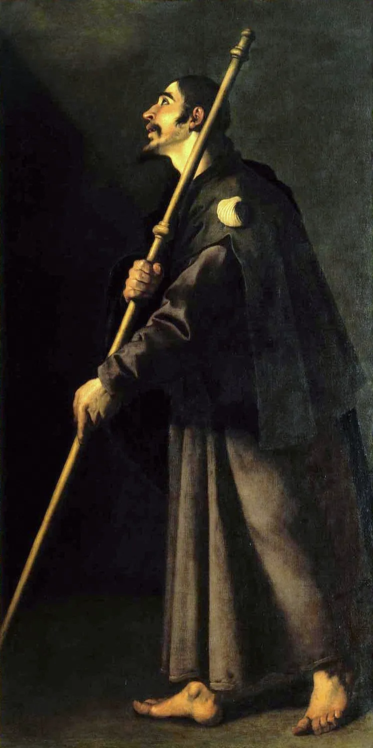 James the Great, by Francisco de Zurbarán, oil, 1633