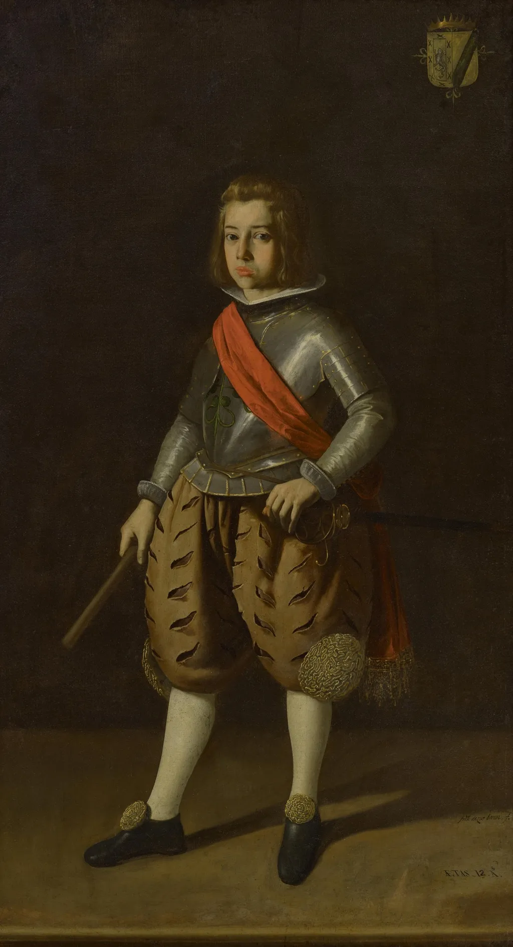 Portrait of Don Alonso Verdugo de Albornoz, by Francisco de Zurbarán, oil, 1635