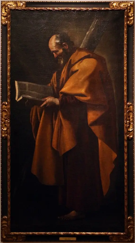 Saint Andrew, by Francisco de Zurbarán