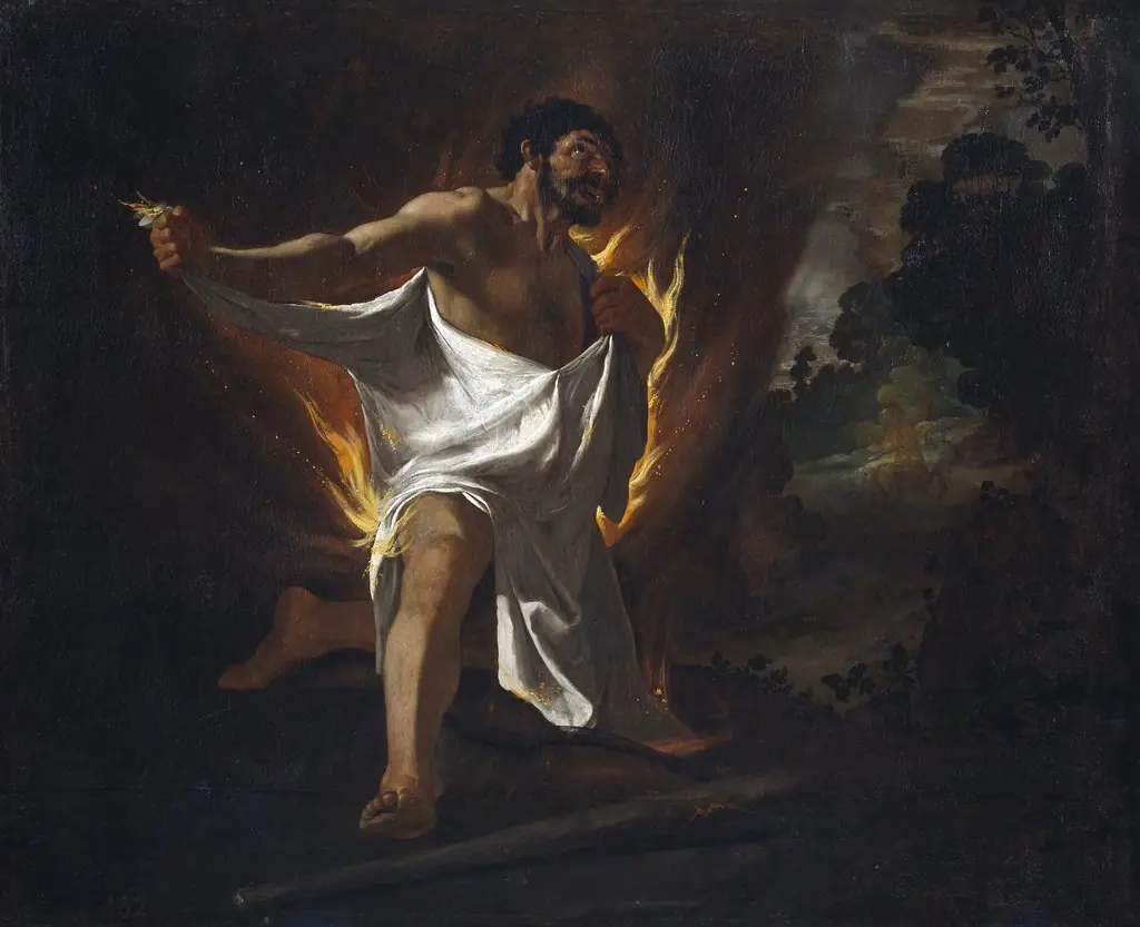The Death of Hercules, by Francisco de Zurbarán
