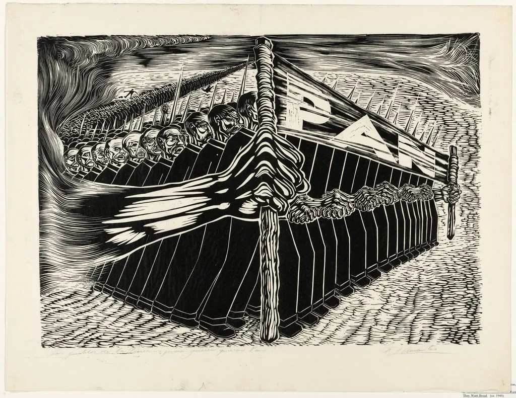 Untitled, by Francisco Dosamantes, 1954