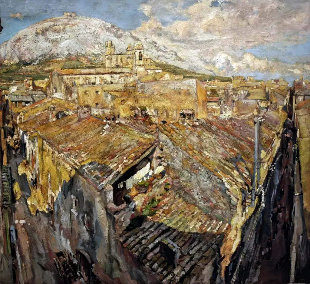 A Village in L'Empordà, by Francisco Gimeno Arasa
