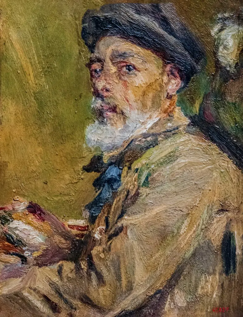 Self-portrait with Cap, by Francisco Gimeno Arasa