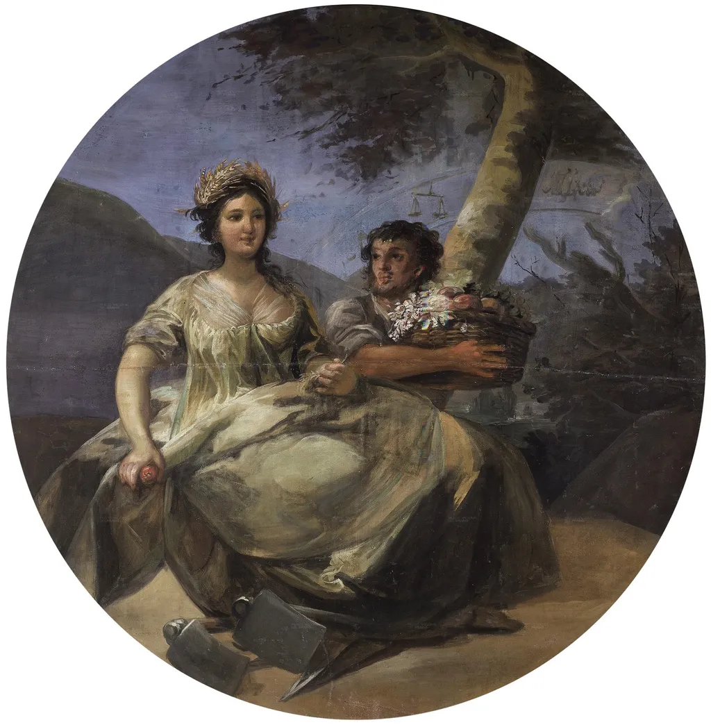 Agriculture, by Francisco Goya, unspecified, 1804