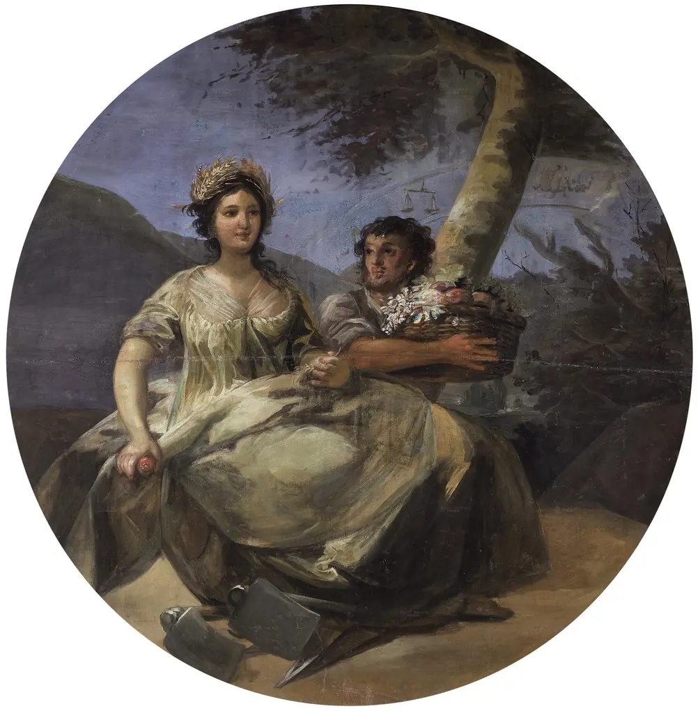 Agriculture, by Francisco Goya