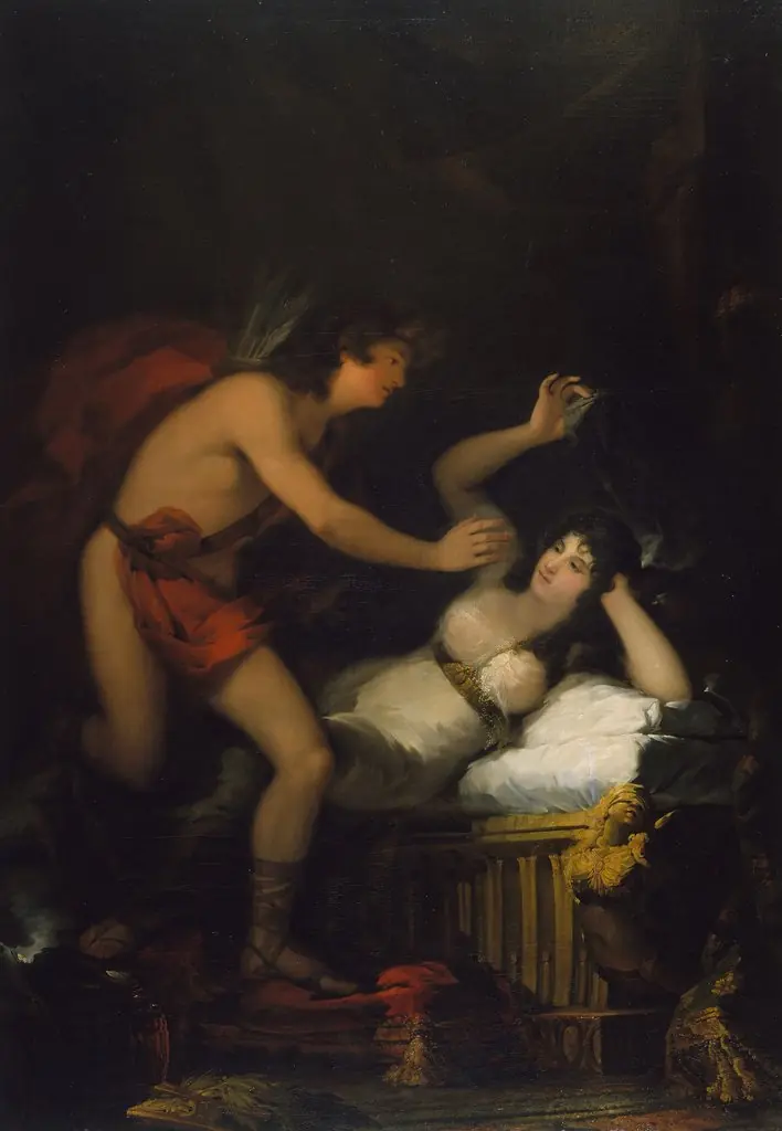Allegory of Love, Cupid and Psyche, by Francisco Goya