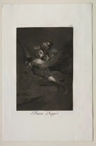 Bon Voyage, Plate 64, by Francisco Goya