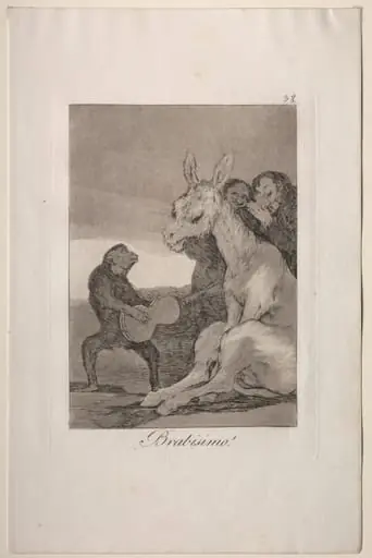 Bravo!, Plate 38, by Francisco Goya