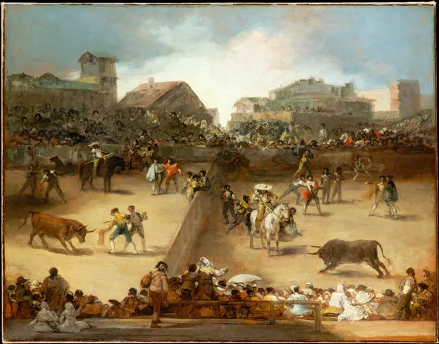 Bullfight in a Divided Ring