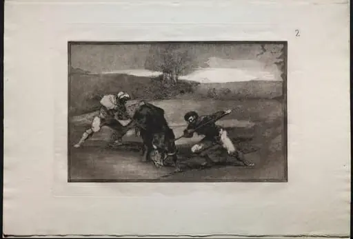 Bullfights: Another Way of Hunting on Foot, by Francisco Goya