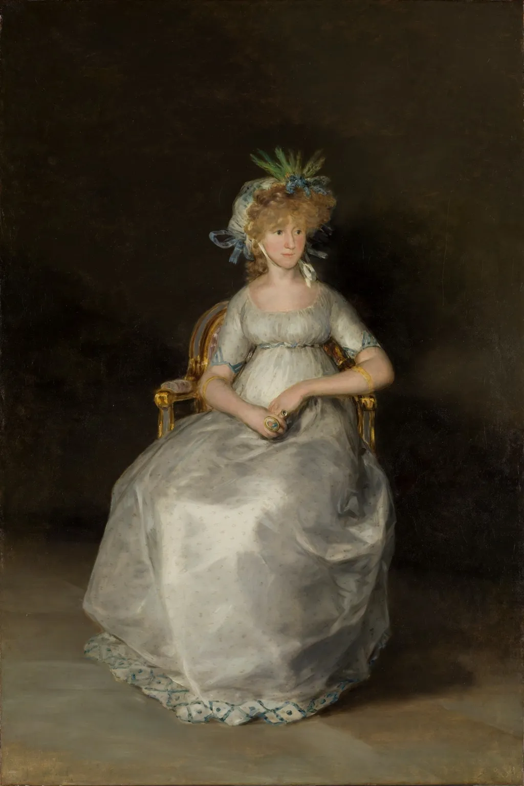 Countess of Chinchon, by Francisco Goya, oil, 1800