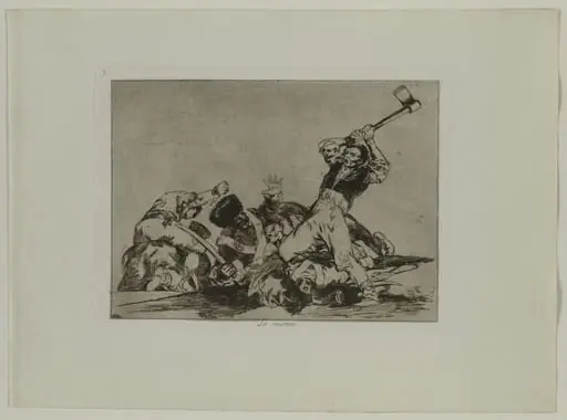 Disasters of War: Pl., 3, The Same (Thing), by Francisco Goya