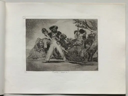 Disasters of War: That's Tough, by Francisco Goya