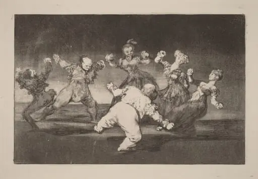 Disparate allegre (Merry Folly), by Francisco Goya