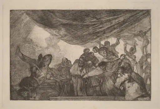 Disparate claro (Clear Folly), by Francisco Goya