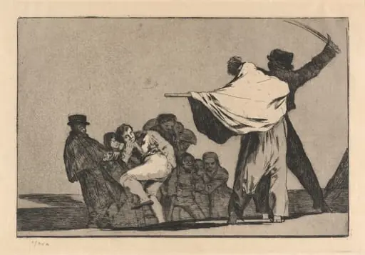Disparate conocido (Well-Known Folly), by Francisco Goya