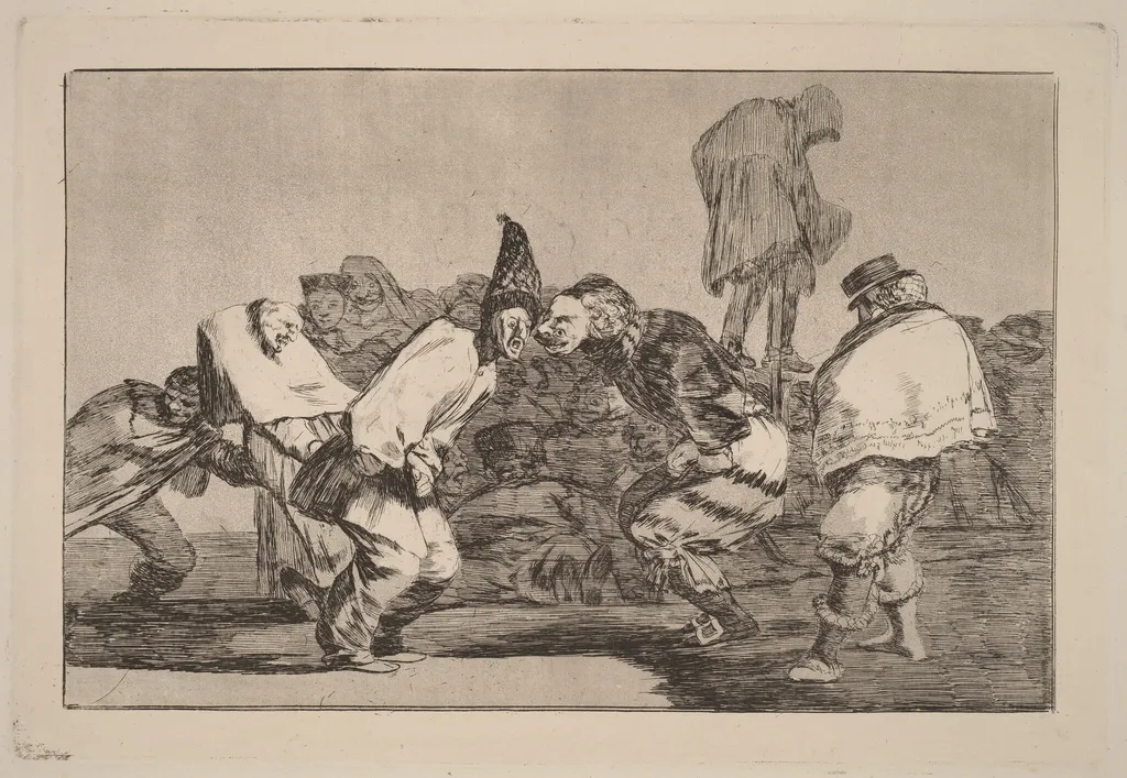 Disparate de Carnabal (Carnival Folly), by Francisco Goya, ink, 1816