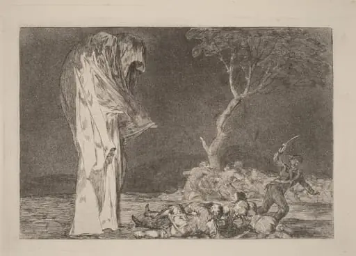 Disparate de miedo (Folly of Fear), by Francisco Goya