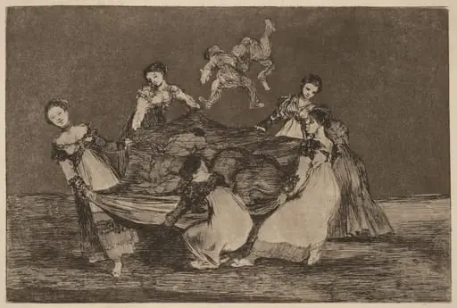 Disparate femenino (Feminine Folly), by Francisco Goya