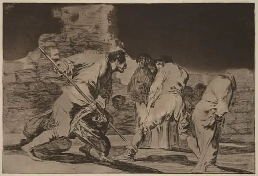 Disparate furioso (Furious Folly), by Francisco Goya