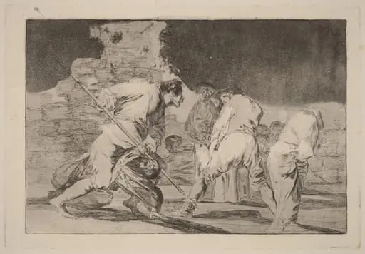 Disparate furioso (Furious Folly), by Francisco Goya